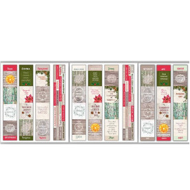 Набір смуг для декорування (ru + eng) "Botany winter" від Фабрика Декору