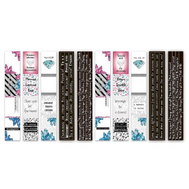 Набор полос для декорирования (ru+eng) "Brilliant" от Фабрика Декора