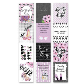 Набір смуг з картинками для декорування "Especially for her", 3 шт від Фабрика Декору