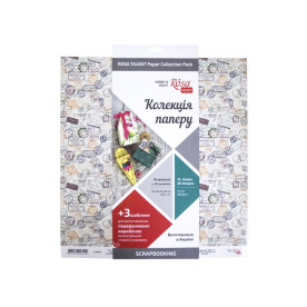 Набор скрапбумаги Make your Journey 30х30 см 16 листов Rosa