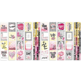 Набор полос с картинками (ru+eng) "Magnolia Sky" от Фабрика Декора