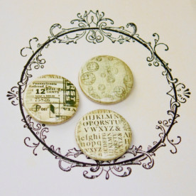 Набір значків-фішок Для нього, 3 шт.