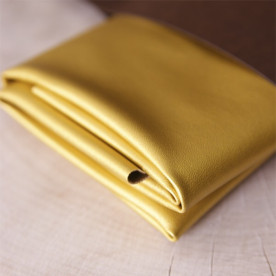 Текстурна палітурна екошкіра золото з перламутром 50х70 см