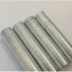 Магнит для блокнота 12*1 мм, неодимовый, 1 шт