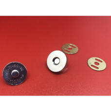 Кнопка магніт для альбому 19 мм, 1 набір, колір нікель