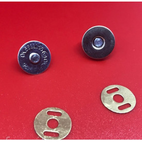 Кнопка магніт для альбому 14 мм, 1 набір, колір нікель