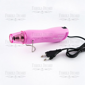 Електричний фен для гарячого ембоссінга, колір рожевий від Artshow