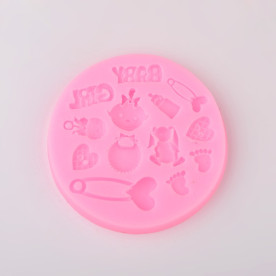Форма (молд) для изготовления фигурок Baby Shower, 85*10 мм