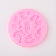 Форма (молд) для изготовления фигурок Baby Shower Party, 77*7 мм