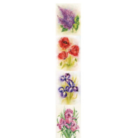 Полоса с карточками "Цветы 1", 5*30 см от Фабрика Декора