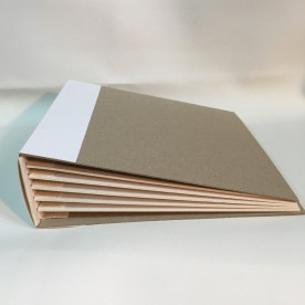 Заготівля для альбому (авторський палітурка ручної роботи) 20 * 20 см, 6 розворотів