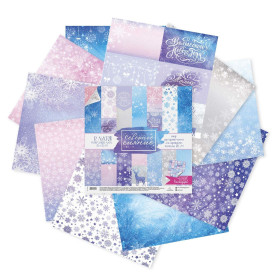 Набір паперу "Північне Сяйво", 12 л, 30.5 * 30.5 см, 180 гр / м від АртУзор