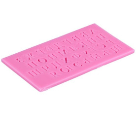 Форма (молд) Алфавіт, 16 * 8,5 * 0,5 мм від АртУзор