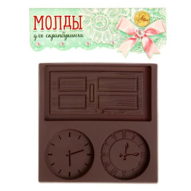 Форма (молд) "Час", 8 * 8 см від АртУзор