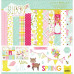Набор бумаги Bloom, 12 листов + наклейки от Photo Play Paper