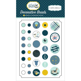 Набір брадс Rock-A-Bye Baby Boy, 34 шт від Carta Bella