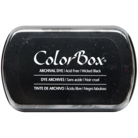 Архівні перманентні чорнила Colorbox Archival Wicked Black від Clear Snap