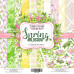 Набор скрапбумаги "Spring Blossom", 20x20 см от Фабрика Декору