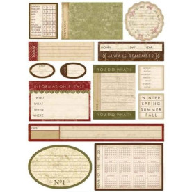 Набор наклеек Date Prompt Stickers, Melissa Frances