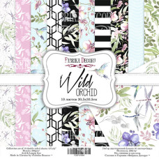 Набор скрапбумаги "Wild Orchid", 30,5x30,5 см от Фабрика Декору