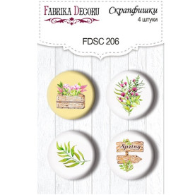 Набір фішок "Spring" 4 шт, 25 мм від Фабрика Декору