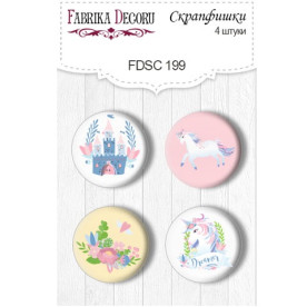 Набір фішок "Believe in miracle 2" 4 шт, 25 мм від Фабрика Декору