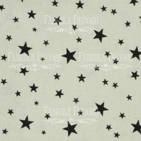 Відріз тканини льон Зоряне небо, розмір 35 * 75 см від Фабрика Декору