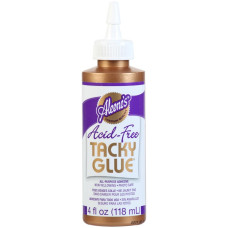 Клей безкислотный Acid-Free Tacky Glue, безопасный для фото, 118 мл, Aleene's