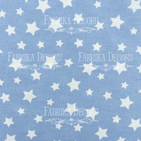 Відріз тканини Зірки блакитні, 25 * 55 см від Фабрика Декору