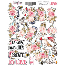 Набір наклейок Sensual Love, 29од від Фабрика Декору