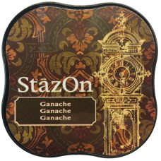 Сольвентные чернила StazOn Midi Ink Pad - Ganache от Tsukineko