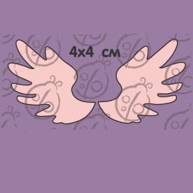 Набор фигурок-Чипборд "Крылья" №1, 2 эл.