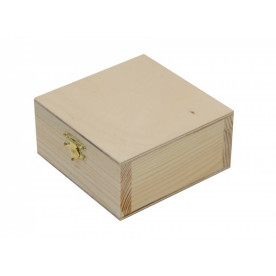 Скринька дерев'яна з замком, 20х7х16см, Rosa Talent