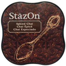 Сольвентные чернила StazOn Midi Ink Pad - Spiced Chai Tsukineko