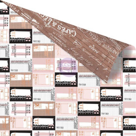 Двосторонній скраппапір Ticket Collector - Amelia Rose, 30x30 Prima