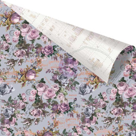 Двусторонняя скрапбумага My Love In The Bundle - Lavender, 30x30 Prima