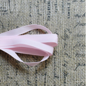 Репсова стрічка Misty Rose, 6 мм, 90 см.