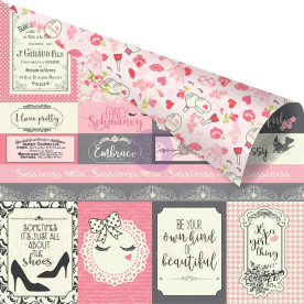 Двосторонній скраппапір Sassiness Galore - Julie Nutting, 30x30 Prima