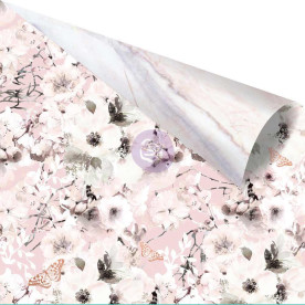 Двосторонній скраппапір Cherry Blossom Garden - Cherry Blossom, 30x30 Prima