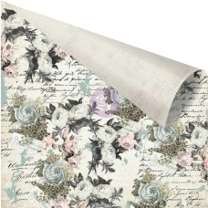 Двусторонняя скрапбумага The Good News - Vintage Floral, 30x30 Prima