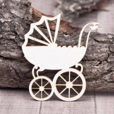 Чіпборд Коляска 59 * 66мм vl1327