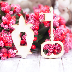 Чіпборд набір Ключик 43 * 51мм vl1490