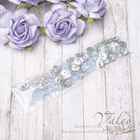 Наполнитель для шейкера голубой-серебро 10грамм2183