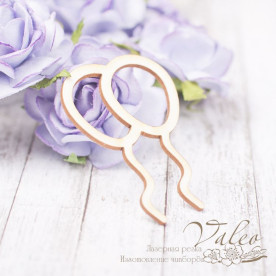 Чипборд Шарики 32*45мм 2221 Valeo