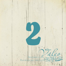 Чіпборд Цифра 2 12 * 19мм 2519 Valeo