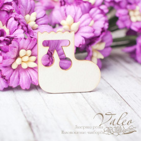 Чипборд Носочек 27*26мм 2584 Valeo