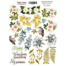 Набір наклейок (стікерів) 011, Botany summer Фабрика Декору