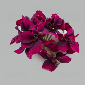 Гортензия на веточке, маджента Фабрика Декору
