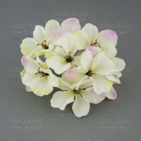 Гортензия на веточке, жасминово-розовый Фабрика Декору