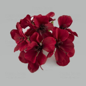 Гортензия на веточке, бордо Фабрика Декору